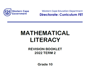 Gr Mathematical Literacy Revision T Wced Eportal